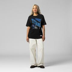 Tennessee Titans Women's Team Dynamic Boyfriend T-Shirt Black - Mitchell & Ness
