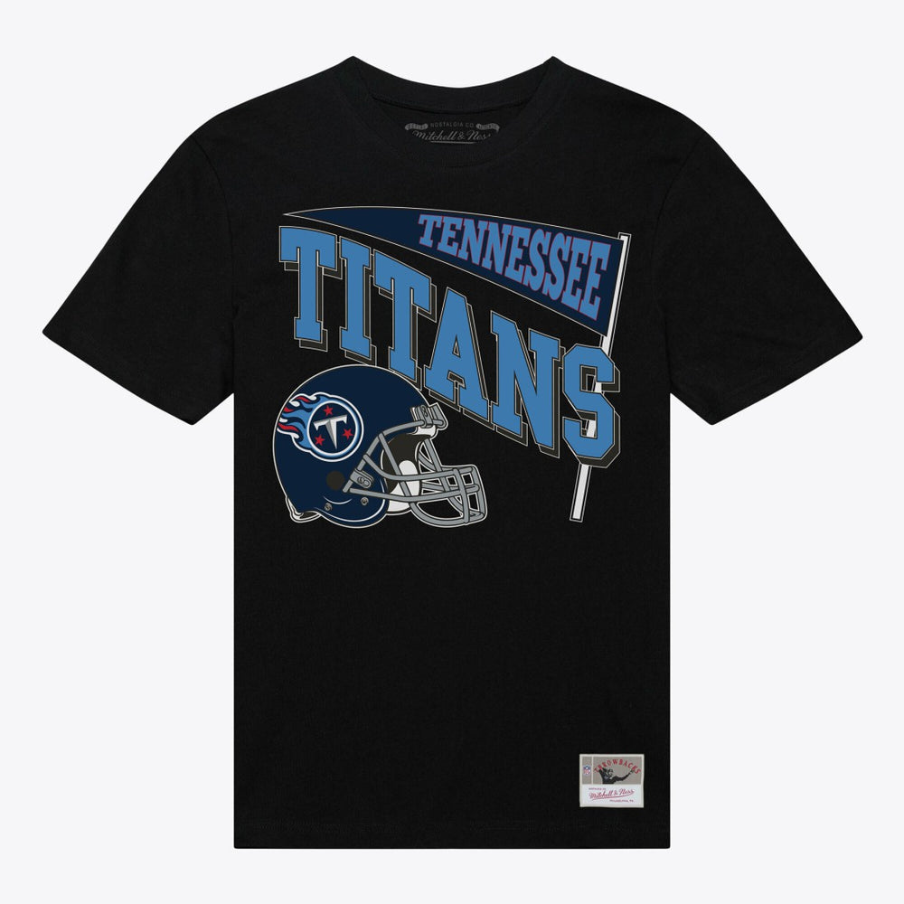 Tennessee Titans Women's Team Dynamic Boyfriend T-Shirt Black - Mitchell & Ness