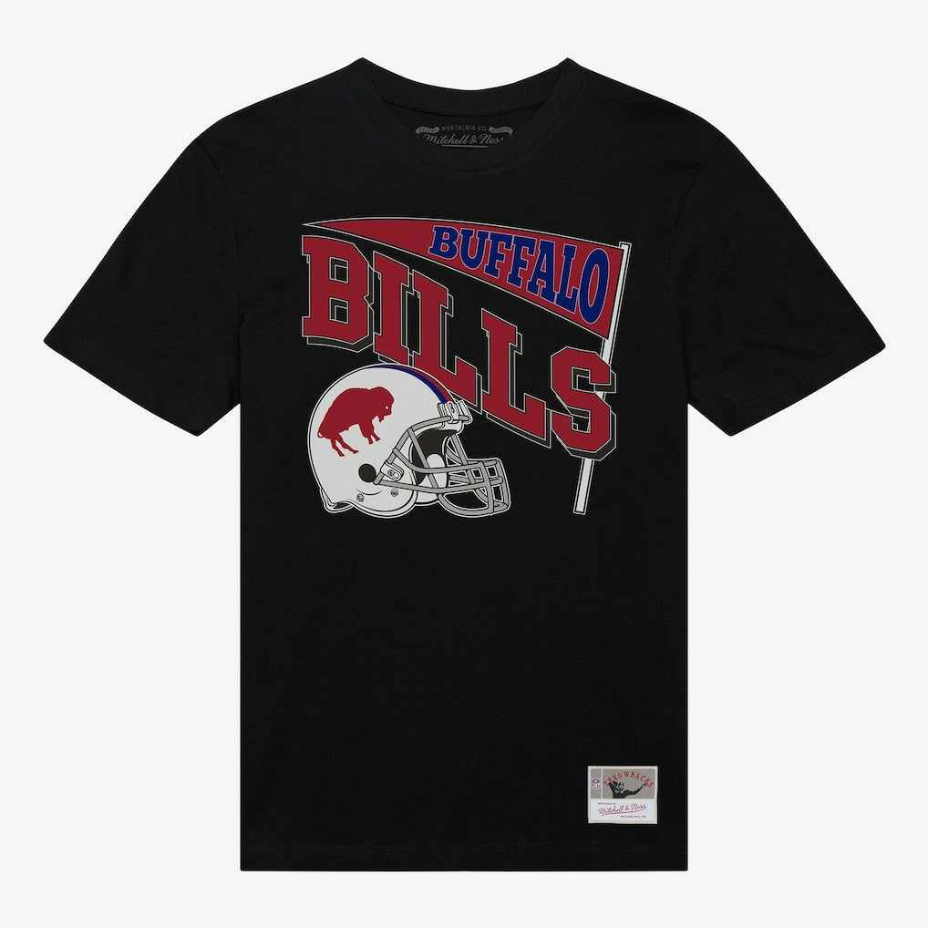 Buffalo Bills Women's Team Dynamic Boyfriend T-Shirt Black - Mitchell & Ness