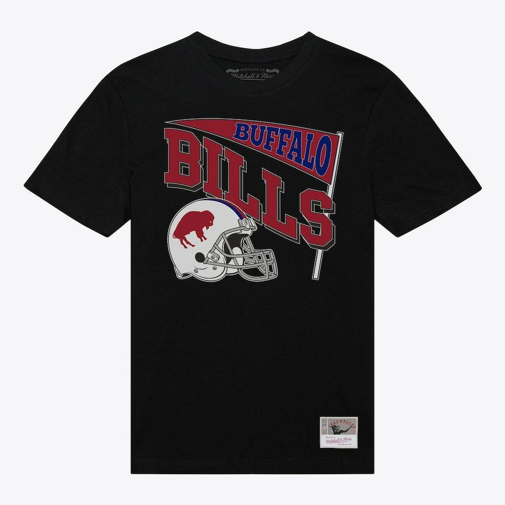 Buffalo Bills Women's Team Dynamic Boyfriend T-Shirt Black - Mitchell & Ness