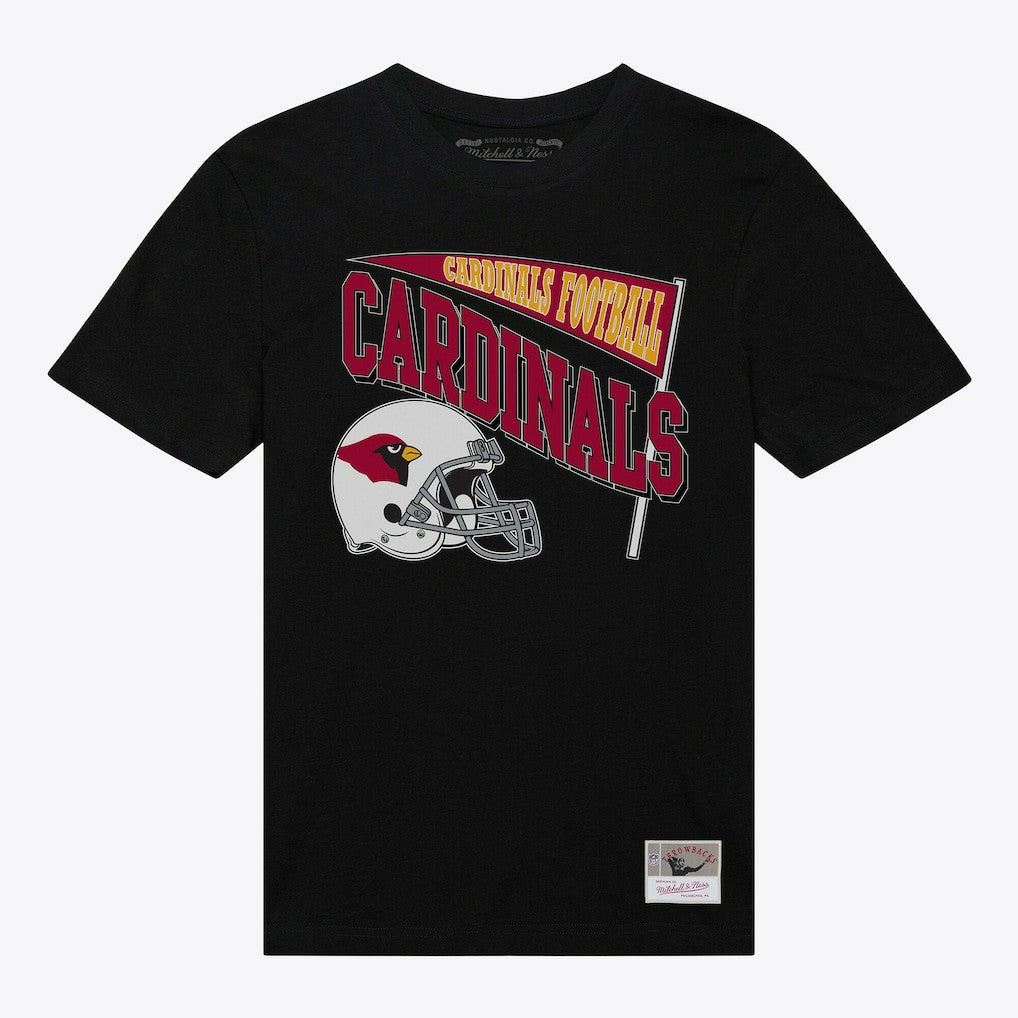 Arizona Cardinals Women's Team Dynamic Boyfriend T-Shirt Black - Mitchell & Ness