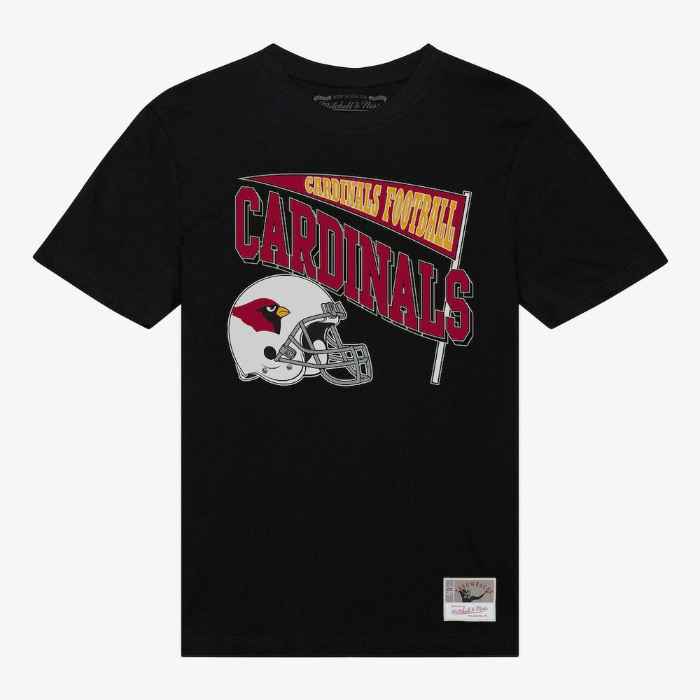 Arizona Cardinals Women's Team Dynamic Boyfriend T-Shirt Black - Mitchell & Ness