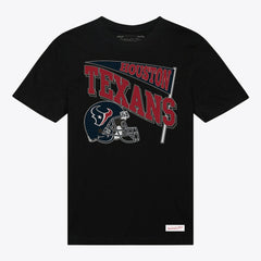 Houston Texans Women's Team Dynamic Boyfriend T-Shirt Black - Mitchell & Ness