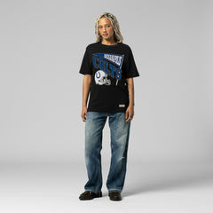 Indianapolis Colts Women's Team Dynamic Boyfriend T-Shirt Black - Mitchell & Ness