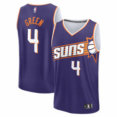 Fanatics - Jalen Green Phoenix Suns Fast Break Replica Jersey - Purple - Icon Edition