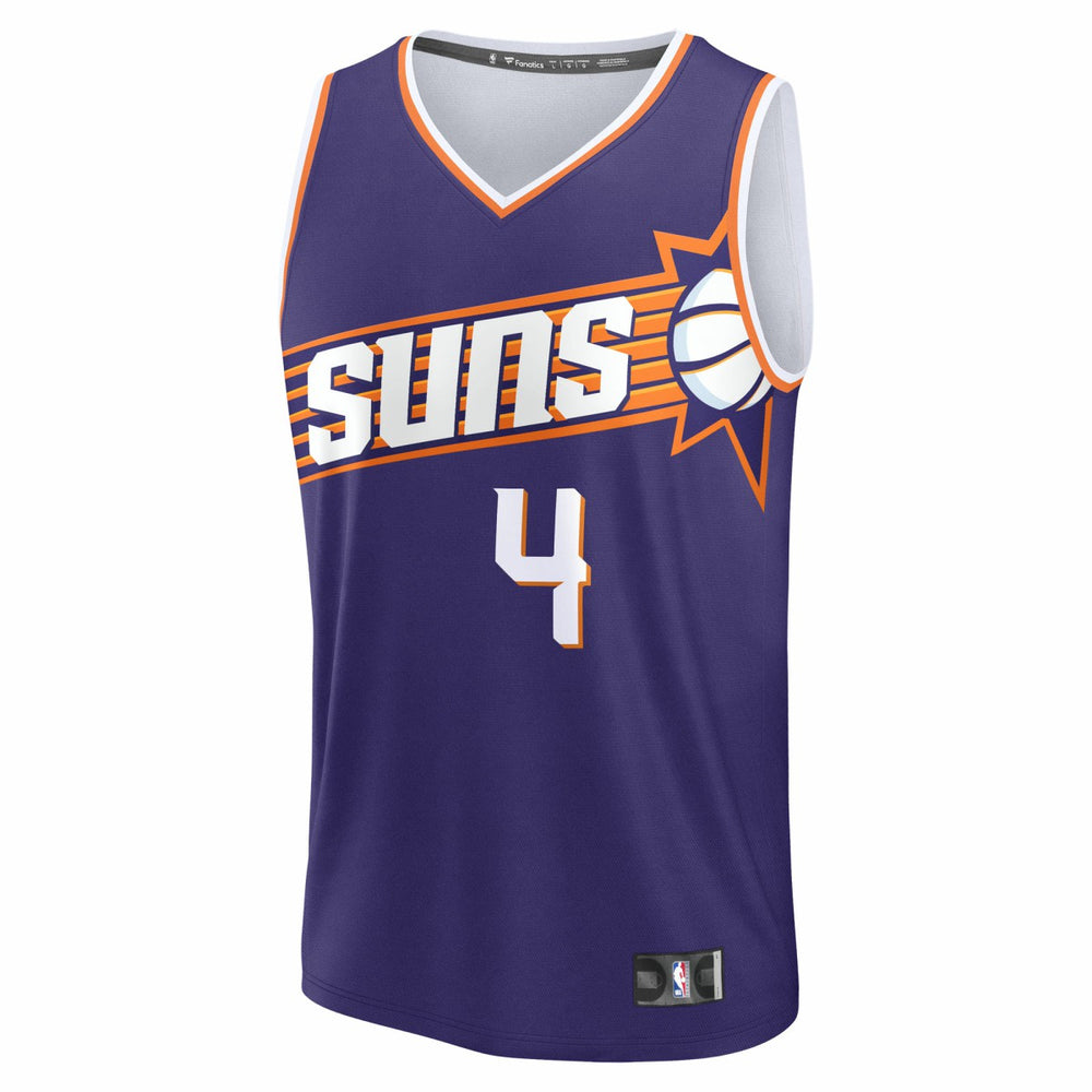 Fanatics - Jalen Green Phoenix Suns Fast Break Replica Jersey - Purple - Icon Edition