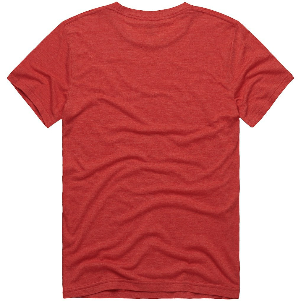 Kansas City Chiefs Homage x The Simpsons Unisex Tri-Blend T-Shirt Red - NFL