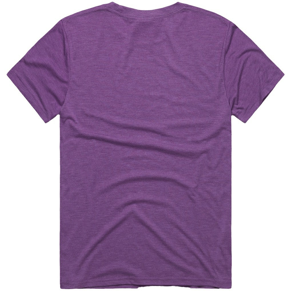 Baltimore Ravens Homage x The Simpsons Unisex Tri-Blend T-Shirt Purple - NFL