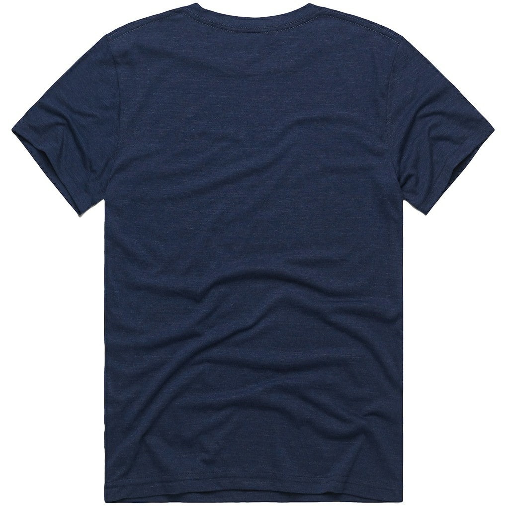 Houston Texans Homage x The Simpsons Unisex Tri-Blend T-Shirt Navy - NFL
