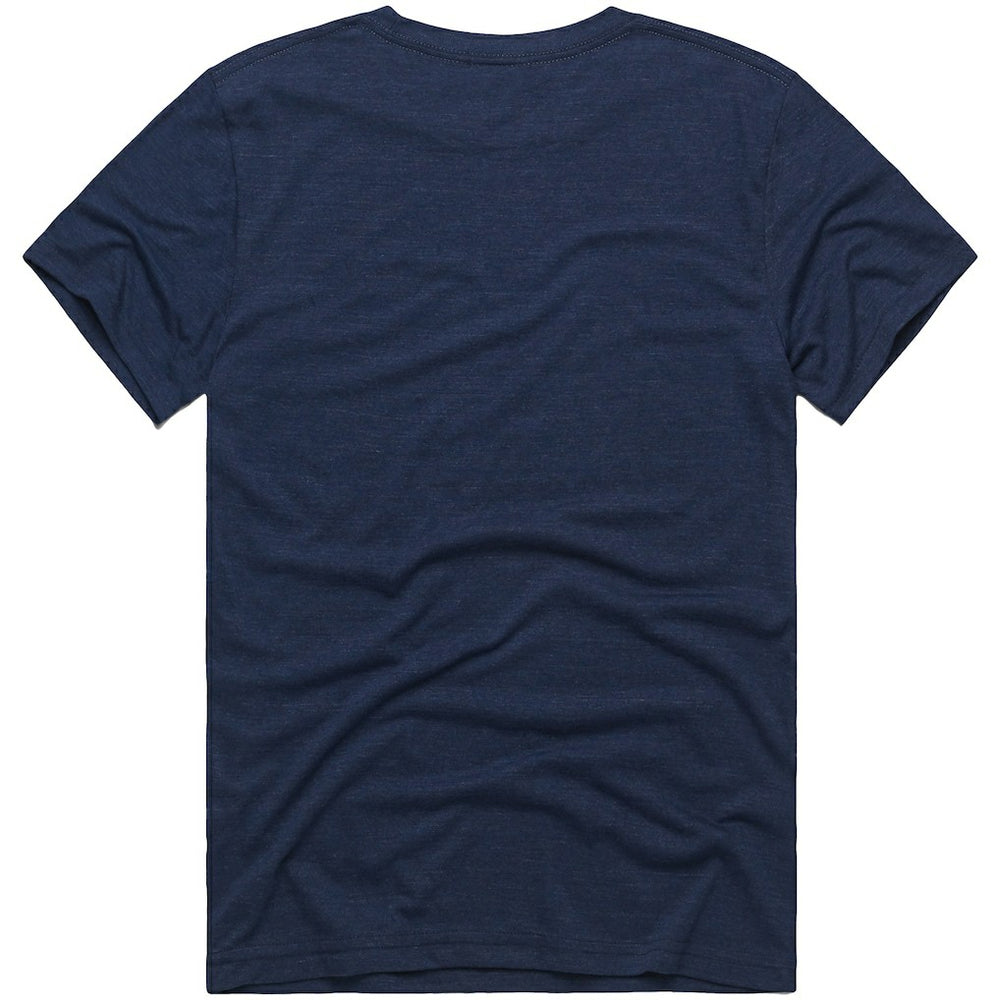 Houston Texans Homage x The Simpsons Unisex Tri-Blend T-Shirt Navy - NFL