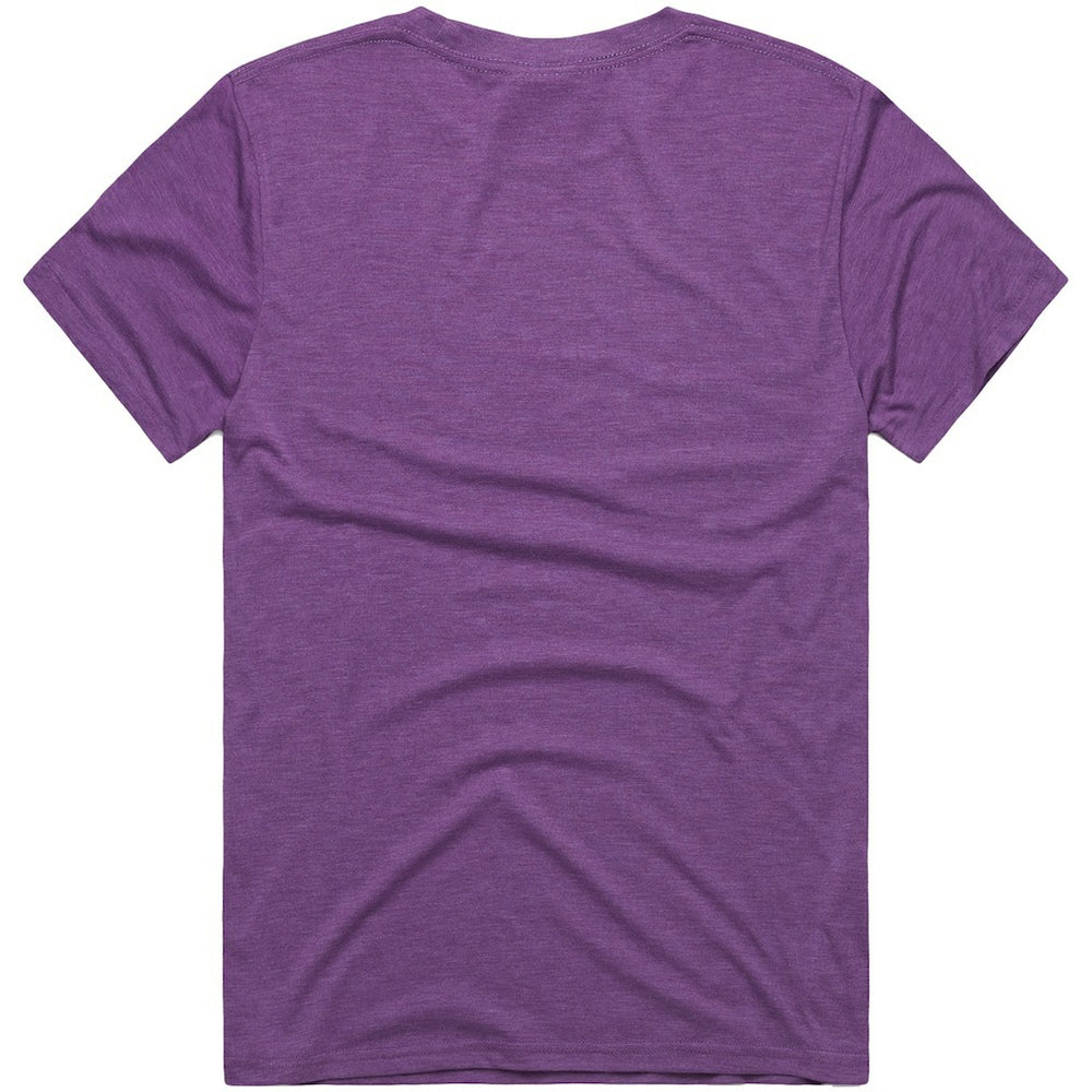 Minnesota Vikings Homage x The Simpsons Unisex Tri-Blend T-Shirt Purple - NFL