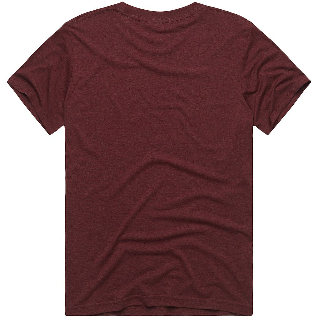 Washington Commanders Homage x The Simpsons Unisex Tri-Blend T-Shirt Burgundy - NFL