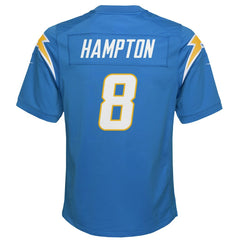 Omarion Hampton Los Angeles Chargers Youth Team Game Jersey Powder Blue - Nike