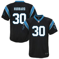 Chuba Hubbard Carolina Panthers Youth Team Game Jersey Black - Nike
