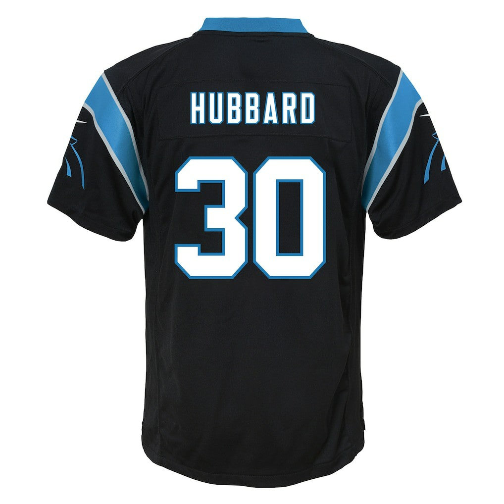 Chuba Hubbard Carolina Panthers Youth Team Game Jersey Black - Nike
