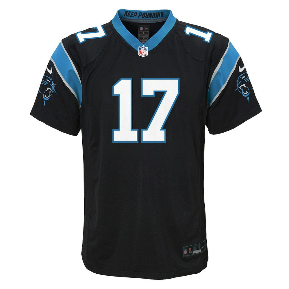 Xavier Legette Carolina Panthers Youth Team Game Jersey Black - Nike