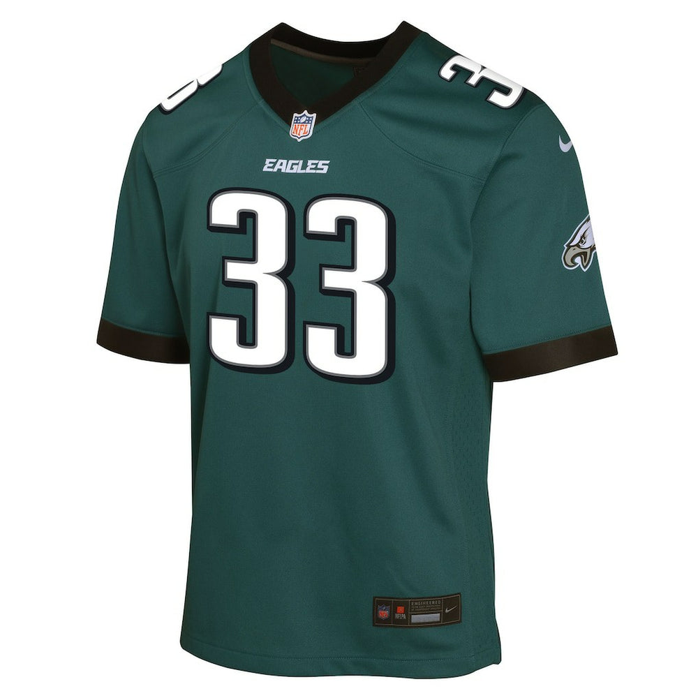 Cooper DeJean Philadelphia Eagles Youth Game Player Jersey Midnight Green - Nike