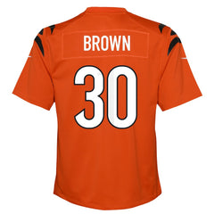 Chase Brown Cincinnati Bengals Youth Youth Orange - Nike