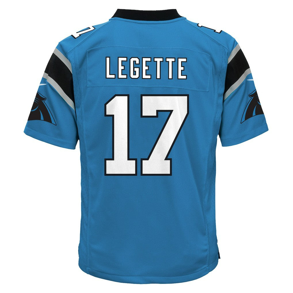 Xavier Legette Carolina Panthers Youth Alternate Game Jersey Blue - Nike