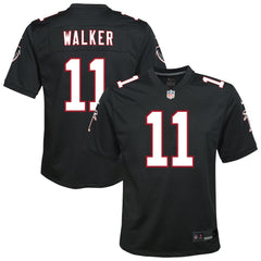 Jalon Walker Atlanta Falcons Youth Alternate Game Jersey Black - Nike