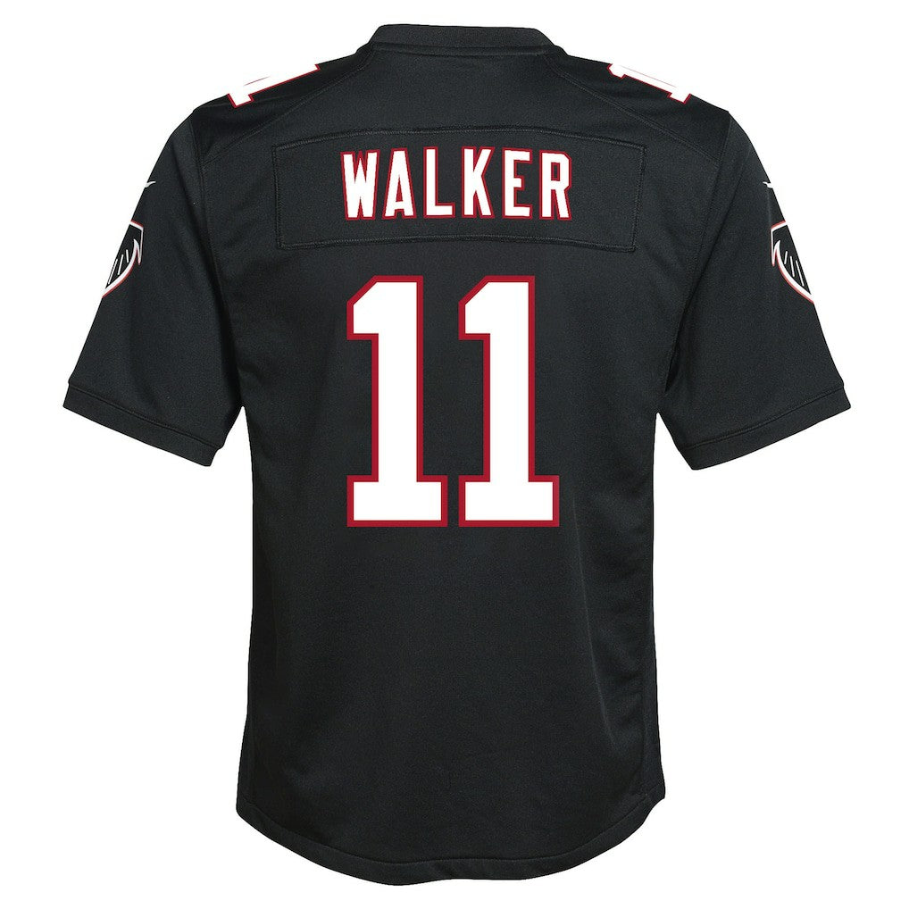 Jalon Walker Atlanta Falcons Youth Alternate Game Jersey Black - Nike