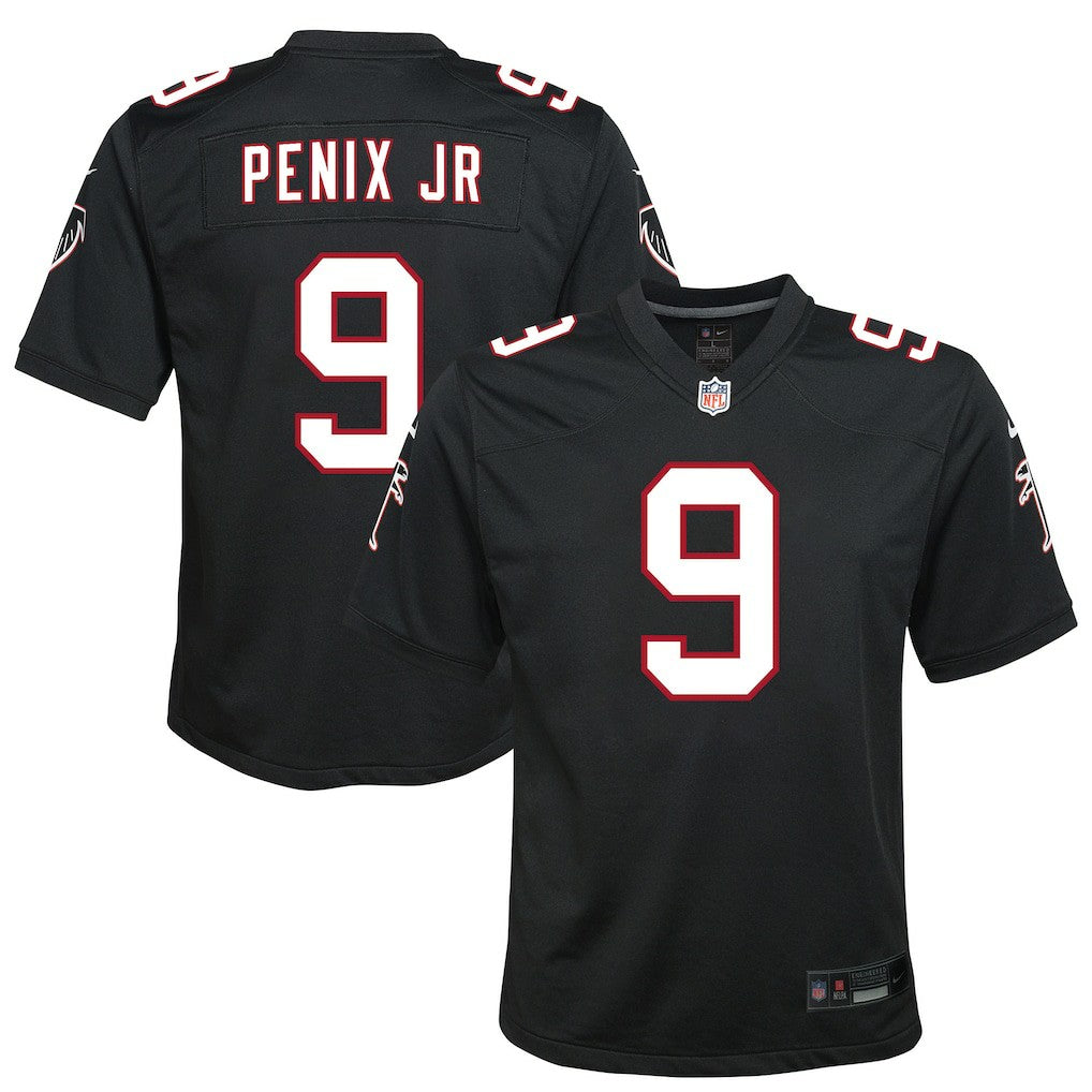 Michael Penix Jr. Atlanta Falcons Youth Alternate Game Jersey Black - Nike