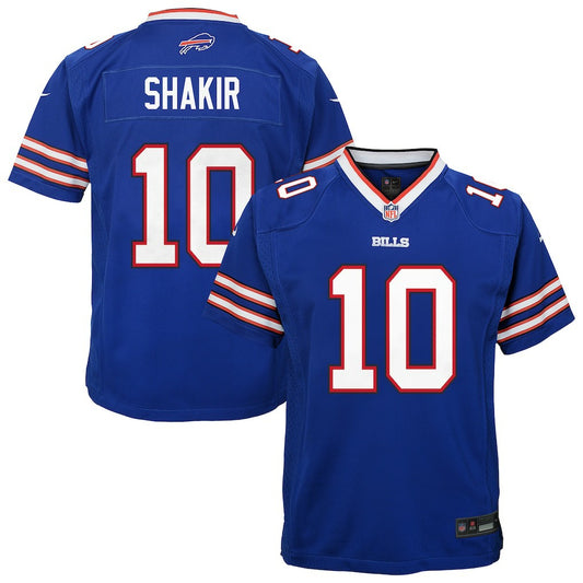 Khalil Shakir Buffalo Bills Youth Team Game Jersey - Royal | NFL Jerseys