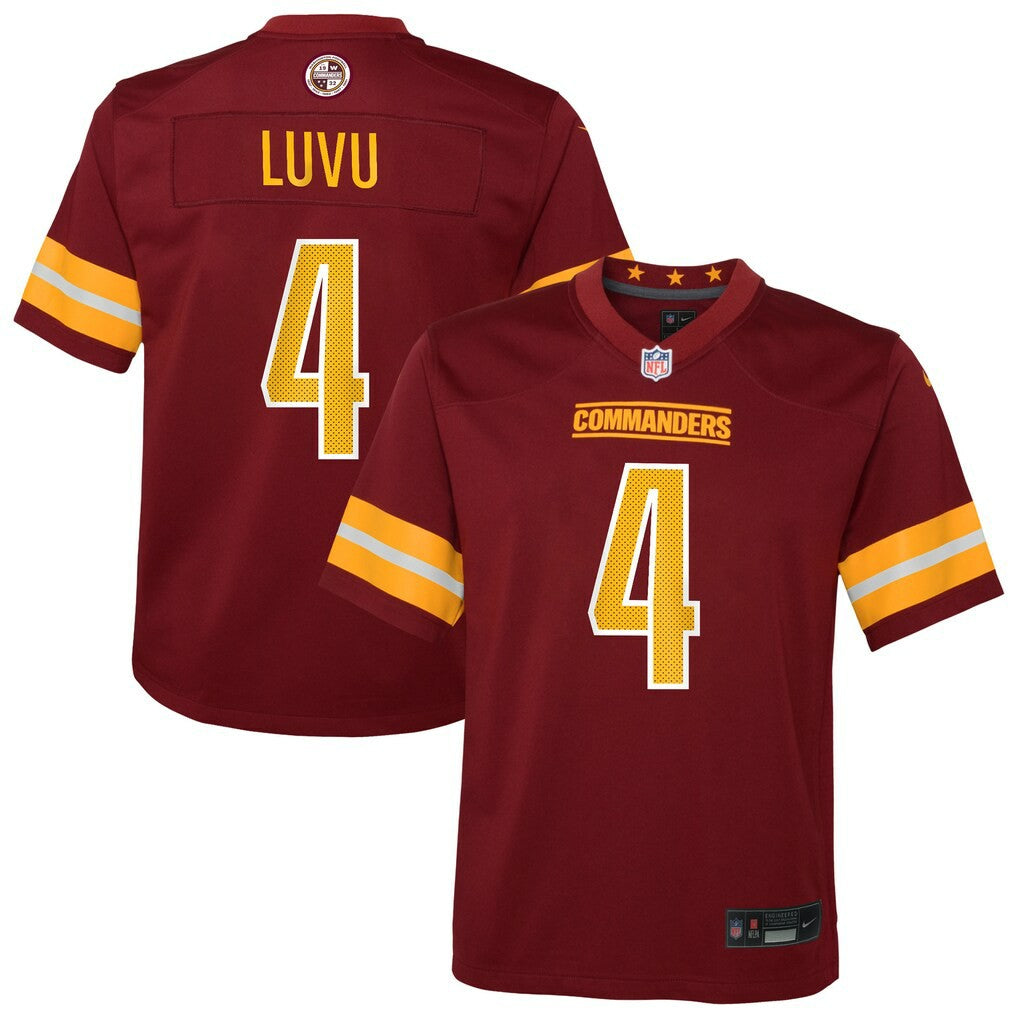 Frankie Luvu Washington Commanders Youth Team Game Jersey Burgundy - Nike