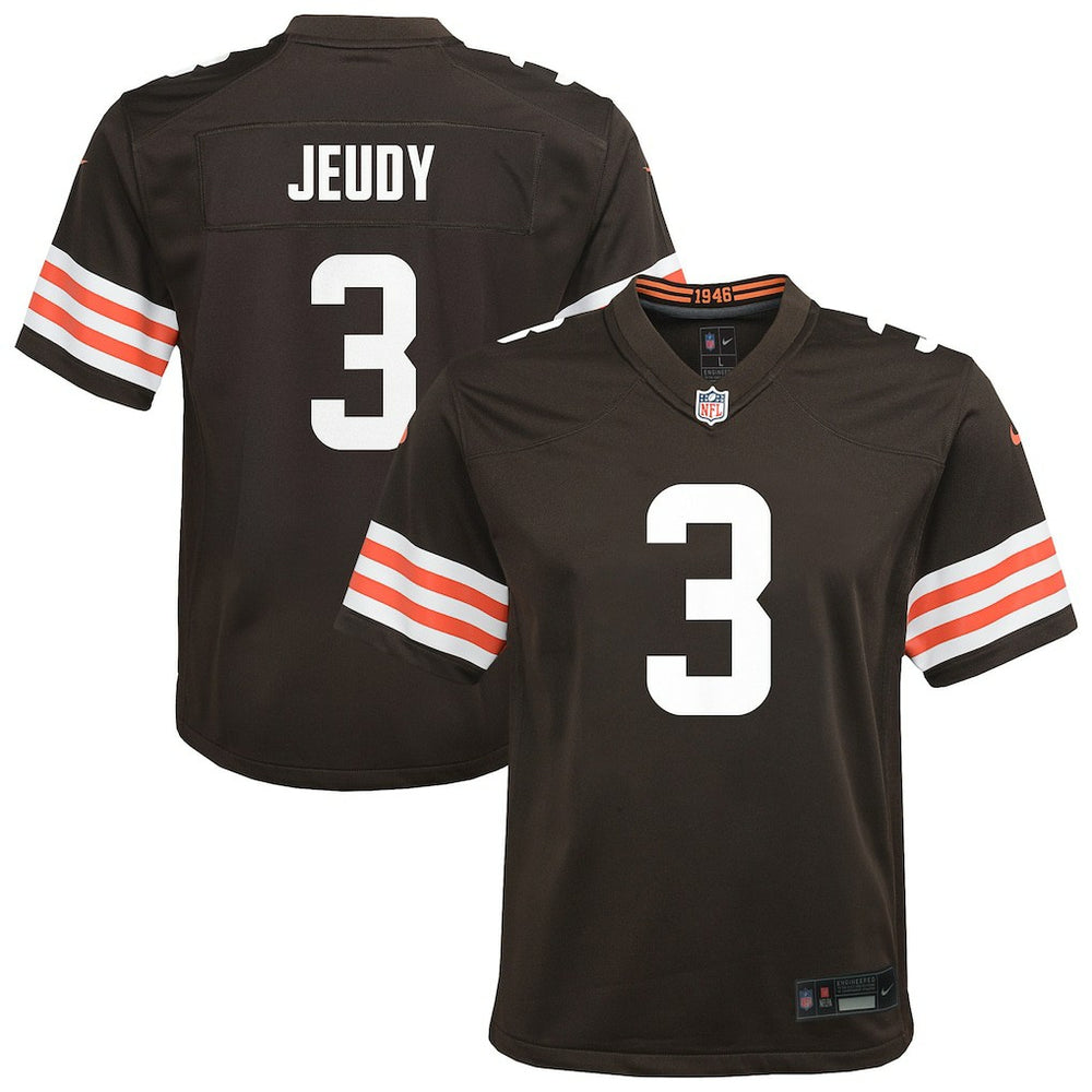 Jerry Jeudy Cleveland Browns Youth Team Game Jersey Brown - Nike