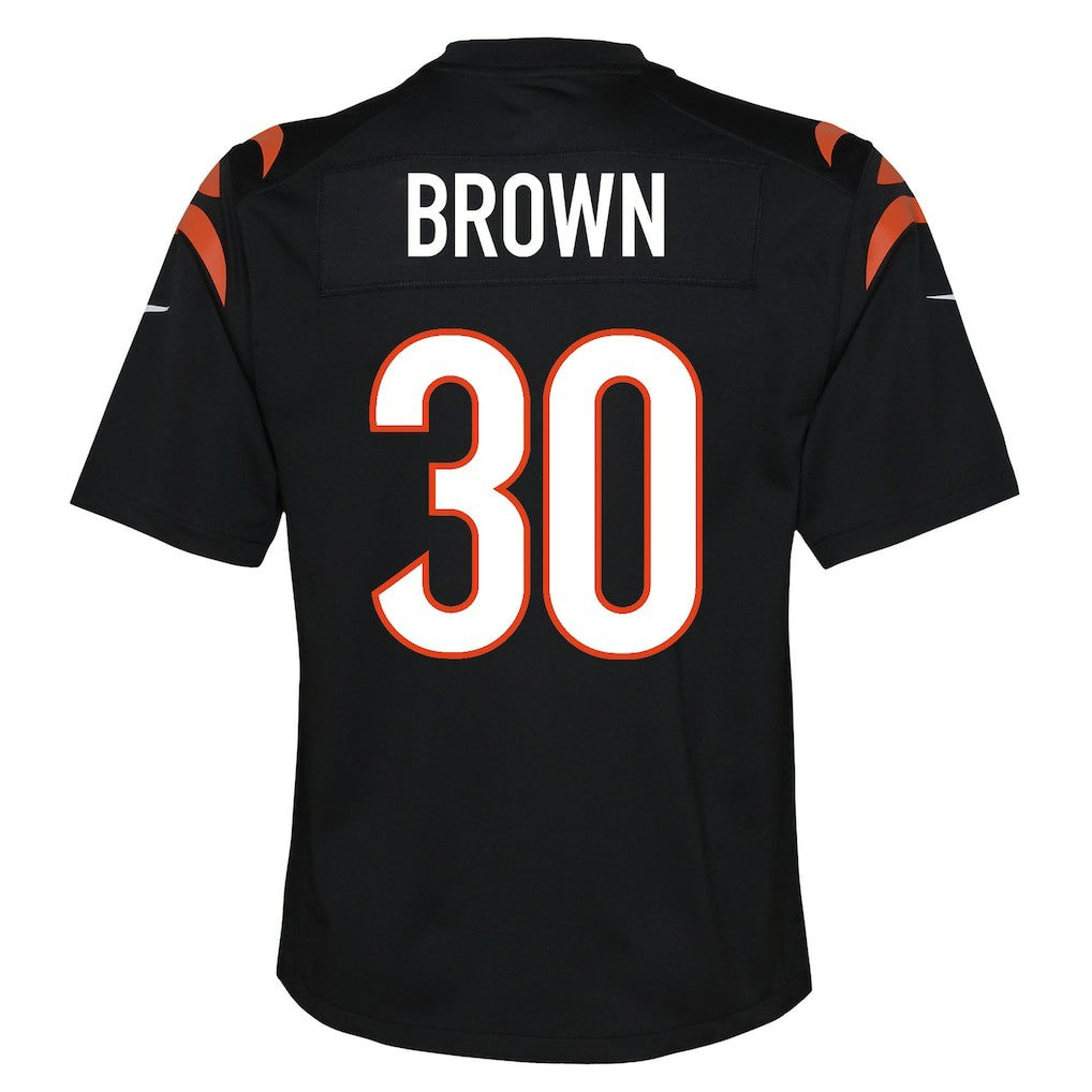 Chase Brown Cincinnati Bengals Youth Youth Black - Nike