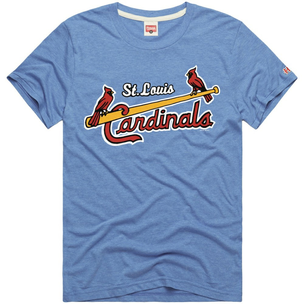 St. Louis Cardinals Homage Hyper Local Refresh Tri-Blend T-Shirt discount