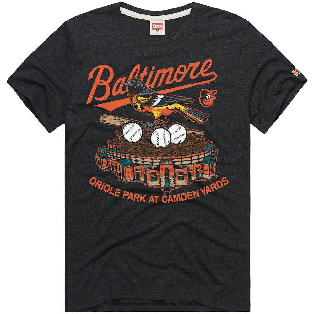 Baltimore Orioles Homage Hyper Local Refresh T-Shirt On Sale