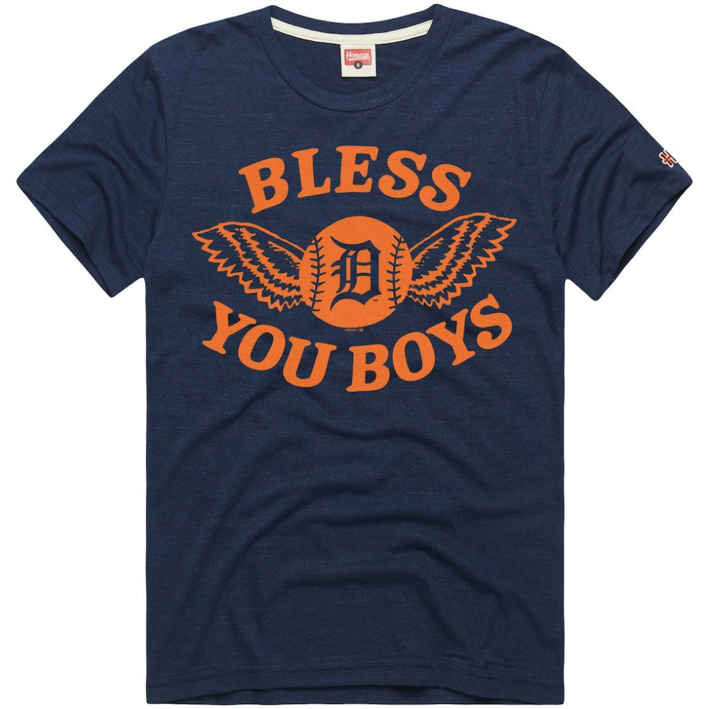 Detroit Tigers Homage Hyper Local Refresh Tri-Blend T-Shirt Near Me