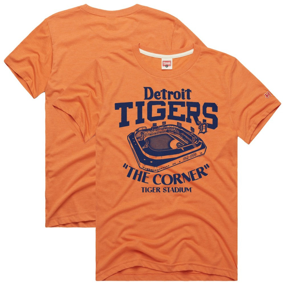 Detroit Tigers Homage Hyper Local Refresh Tri-Blend T-Shirt discount