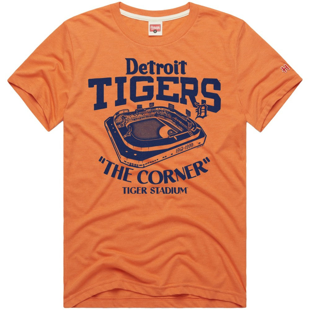 Detroit Tigers Homage Hyper Local Refresh Tri-Blend T-Shirt discount