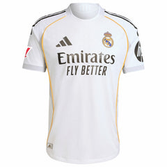 Adidas Kylian Mbappé Real Madrid 2025/26 Home Player Jerseys - White