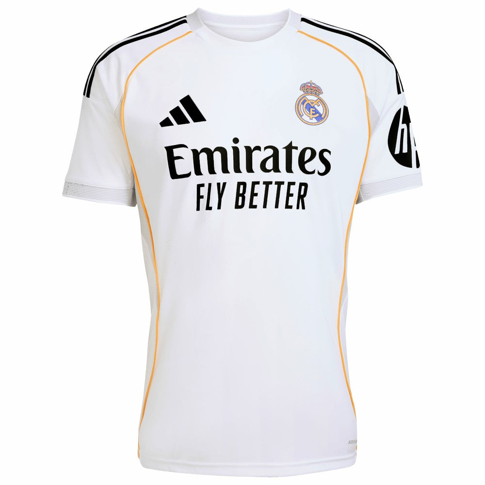 Adidas Kylian Mbappé Real Madrid 2025/26 Home Replica Player Jerseys - White