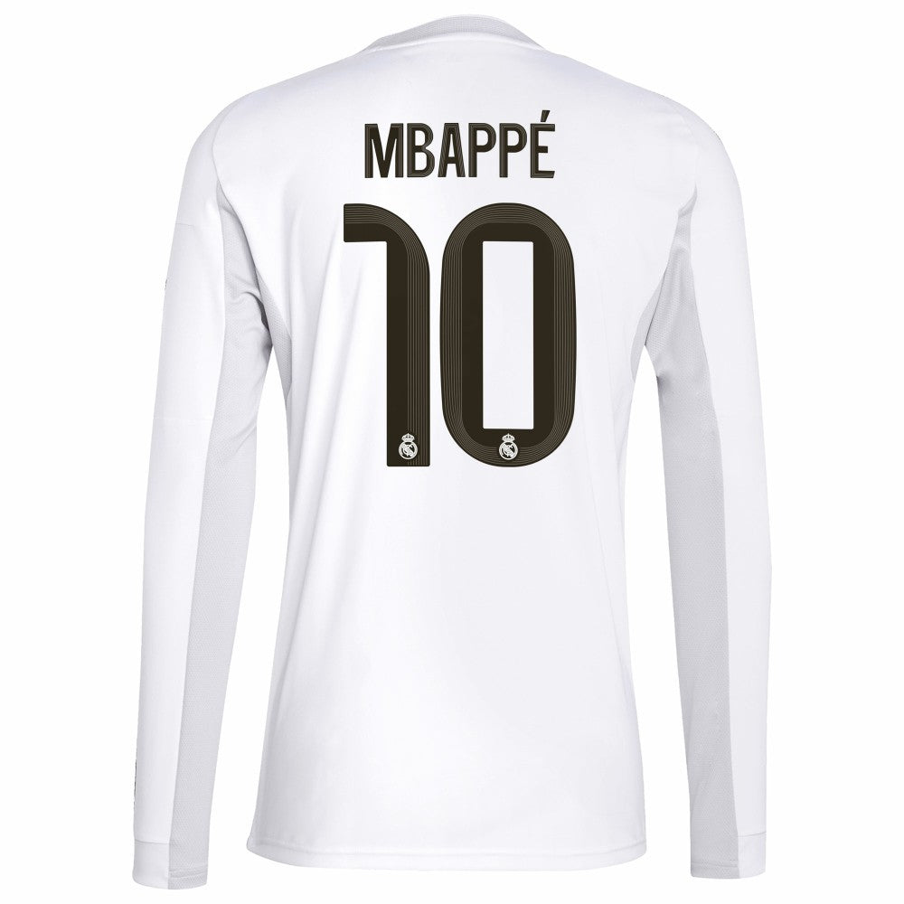 Adidas Kylian Mbappé Real Madrid 2025/26 Home Replica Player Jerseys - White