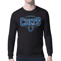 Indianapolis Colts Starter Team Track Graphic Long Sleeve T-Shirt Black - NFL
