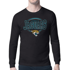 Jacksonville Jaguars Starter Team Track Graphic Long Sleeve T-Shirt Black - NFL
