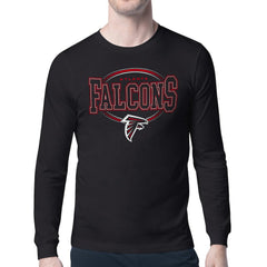 Atlanta Falcons Starter Team Track Graphic Long Sleeve T-Shirt Black - NFL