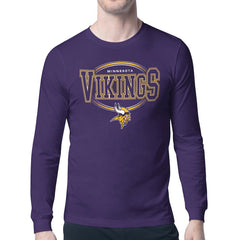Minnesota Vikings Starter Team Track Graphic Long Sleeve T-Shirt Purple - NFL