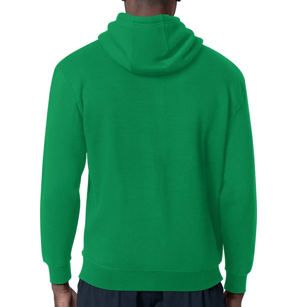 New England Patriots Starter Team Track Graphic Pullover Hoodie Kelly Green - NFL