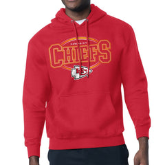 Kansas City Chiefs Starter Team Track Graphic Pullover Hoodie Red - NFL