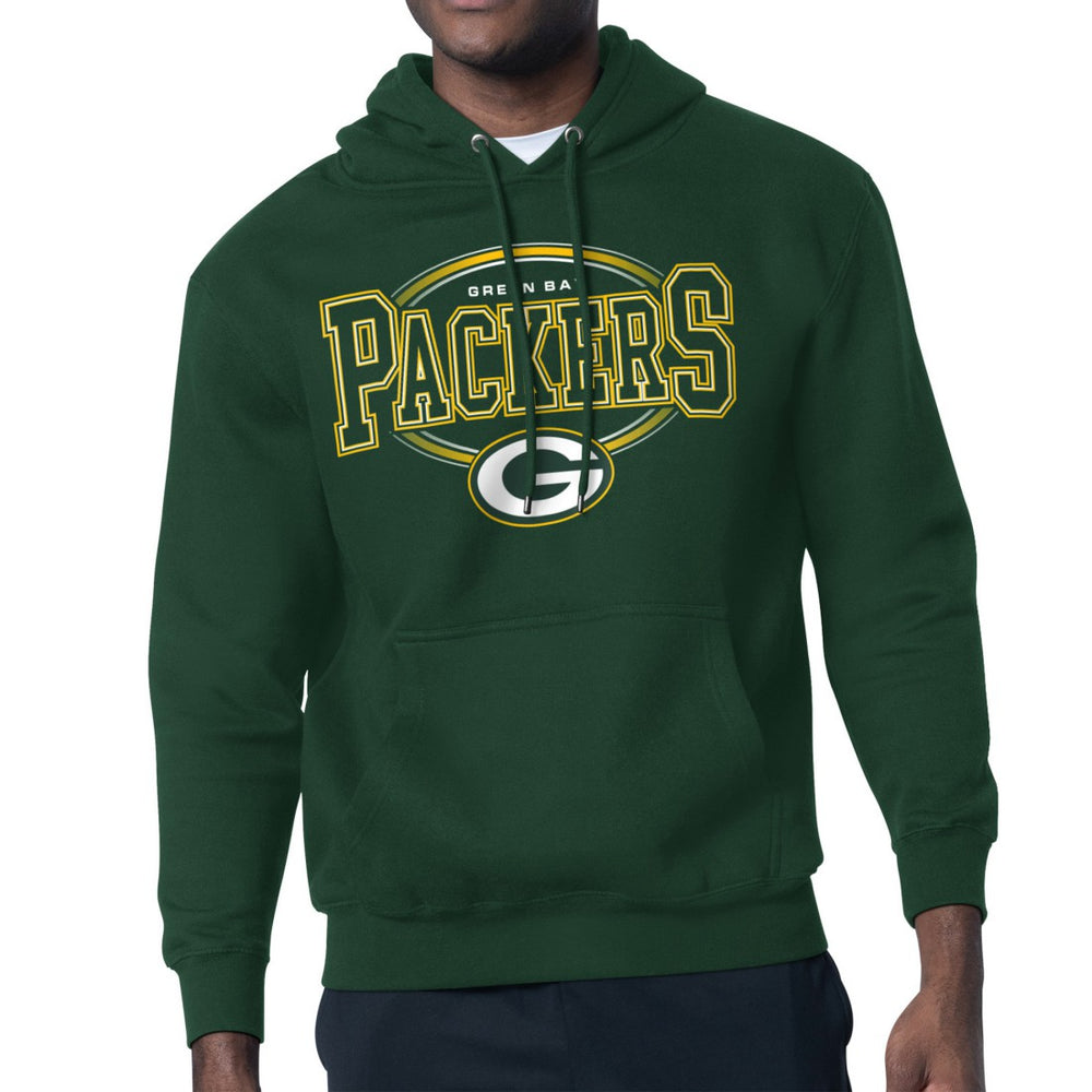 Green Bay Packers Starter Team Track Graphic Pullover Hoodie Green - NFL
