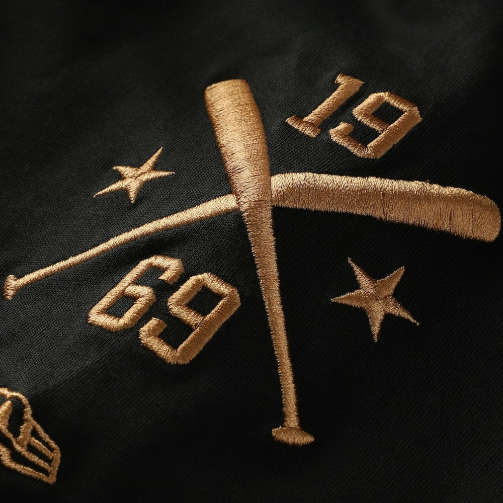 San Diego Padres New Era Bronze Logo with Cross Bats Established T-Shirt Online