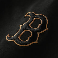 Boston Red Sox New Era Bronze Logo with Cross Bats Established T-Shirt Clearance