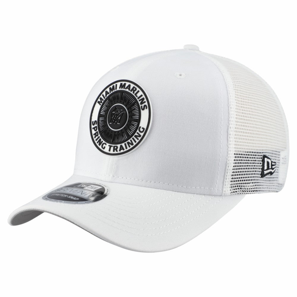 Miami Marlins New Era 2026 Spring Training Fan Pack 9SEVENTY Adjustable Trucker Hat Clearance