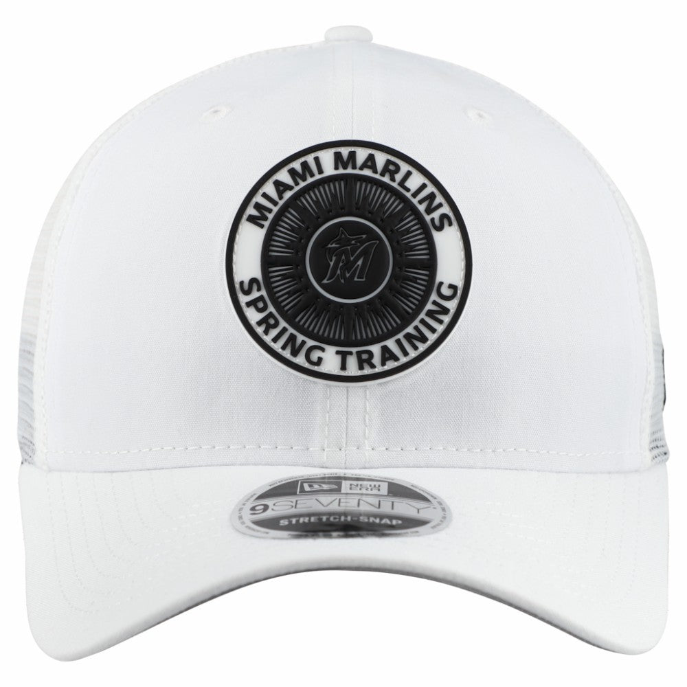 Miami Marlins New Era 2026 Spring Training Fan Pack 9SEVENTY Adjustable Trucker Hat Clearance