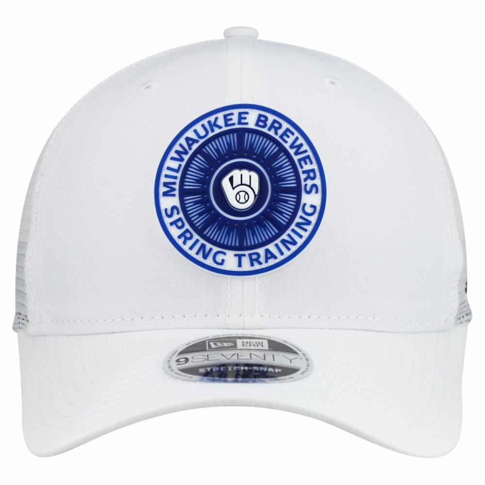 Milwaukee Brewers New Era 2026 Spring Training Fan Pack 9SEVENTY Adjustable Trucker Hat Near Me
